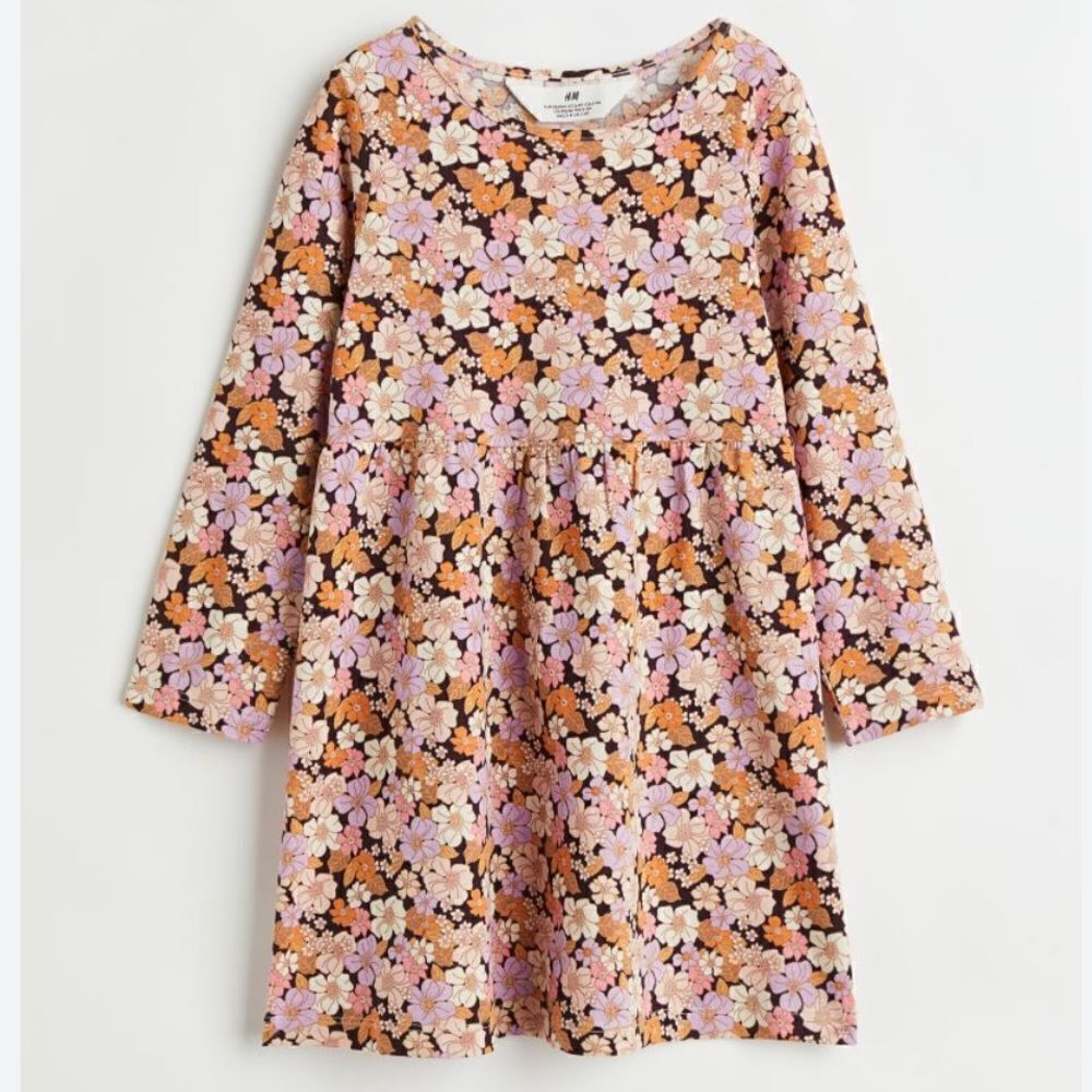 NWT H&M LONG SLEEVE DRESSES FOR GIRLS 6/7